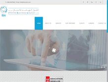Tablet Screenshot of ibsoman.com